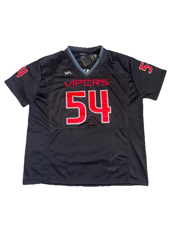 Other - Las Vegas Vipers XFL Dwayne the Rock Johnson #54 Football Jersey $179.99 Men L